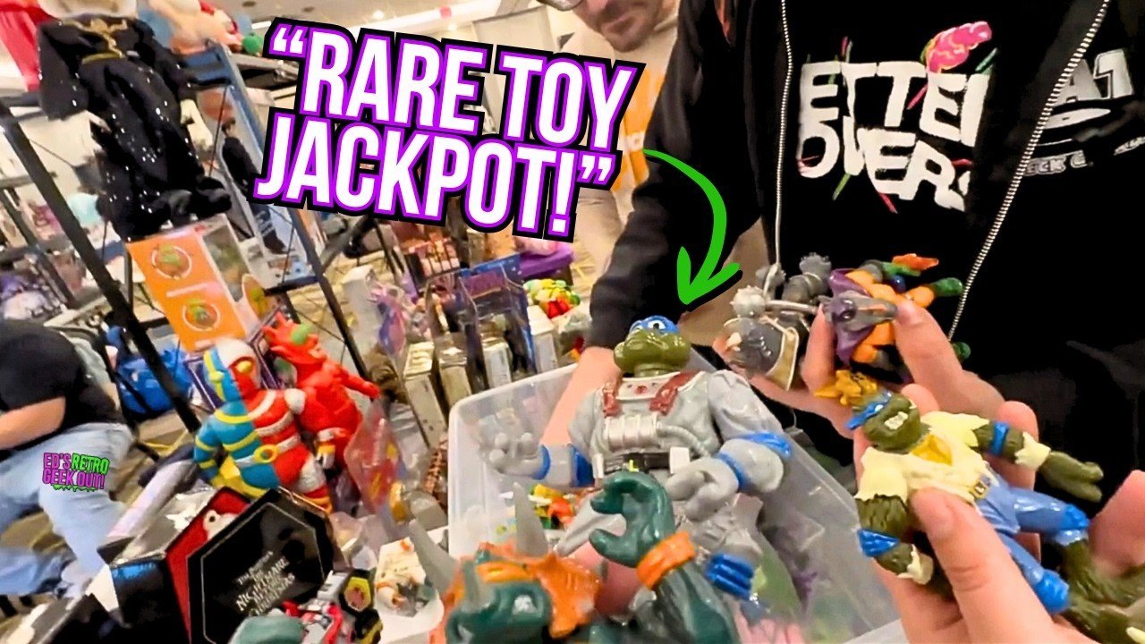 Uncover Hidden Gems: Retro Toys Collectibles at American Flea Markets