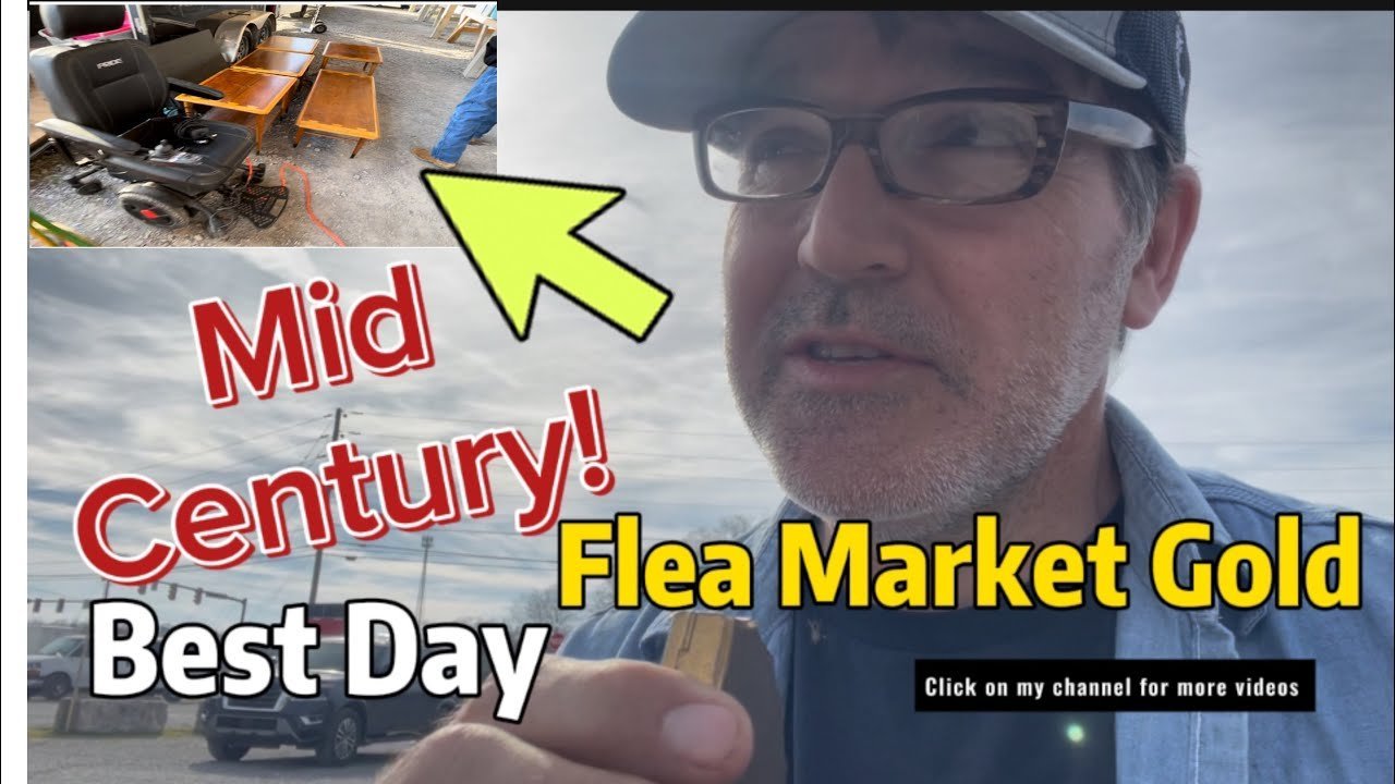 Discover Mid Century Modern Furniture Treasures at American Flea Market
