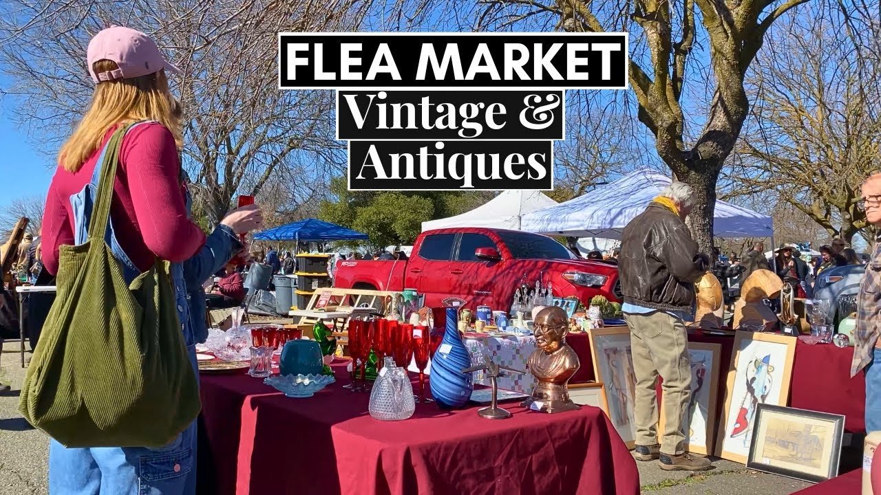 Discover Unique Repurposed Vintage Furniture at Your Local Flea Market