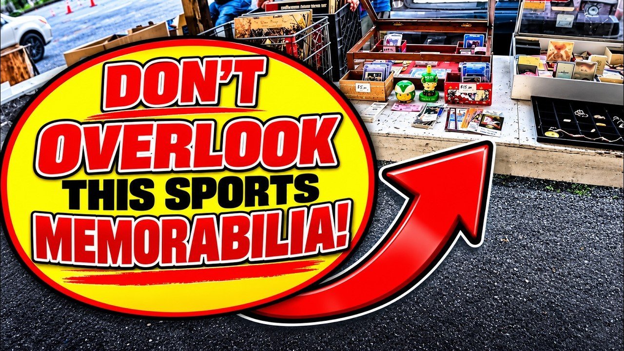 Discover Hidden Treasures: Your Guide to Vintage Sports Memorabilia Hunting