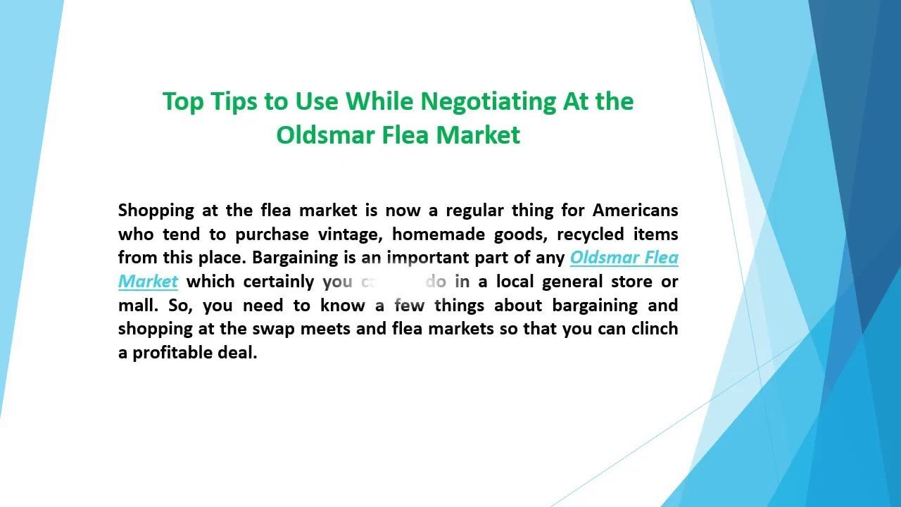 Master the Art of Negotiation: Tips for Flea Market Bargains