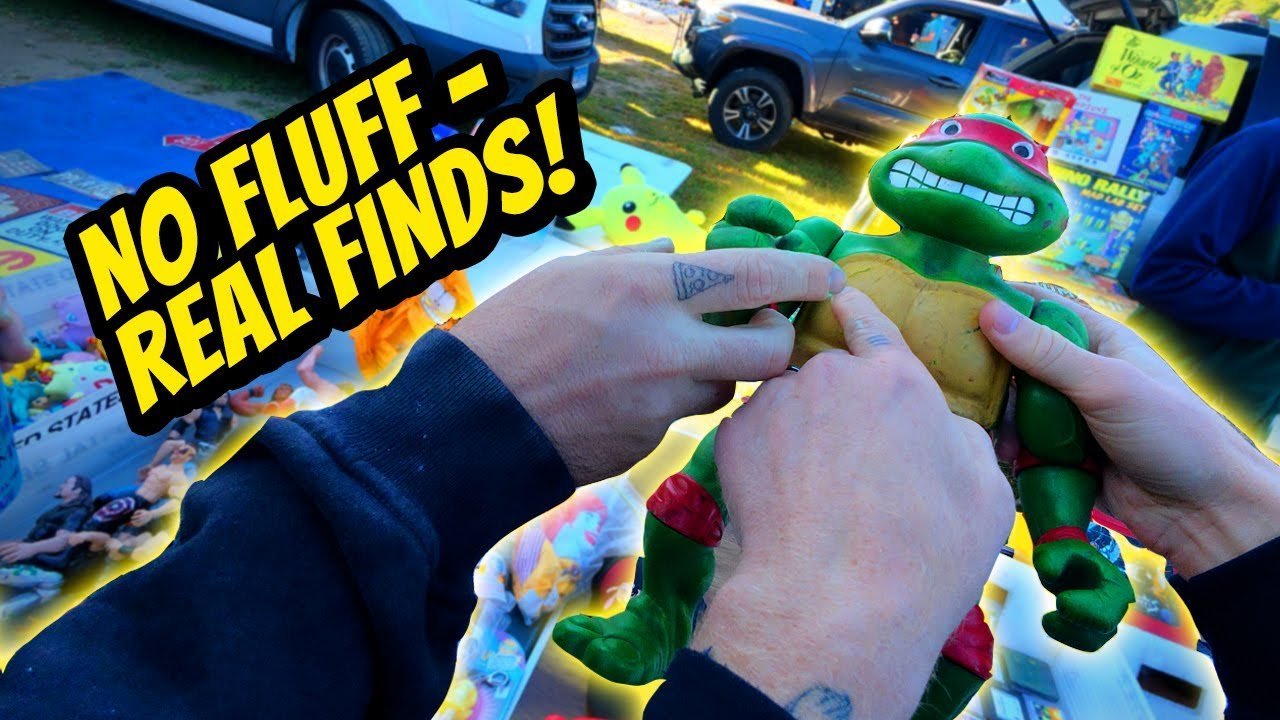 Discover Rare Retro Toys Collectibles at America's Best Flea Markets