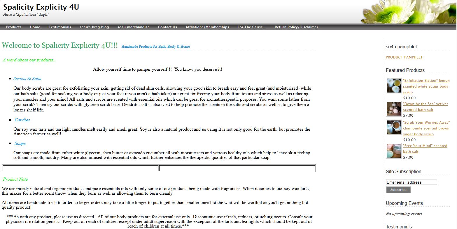 Spalicity Explicity 4U