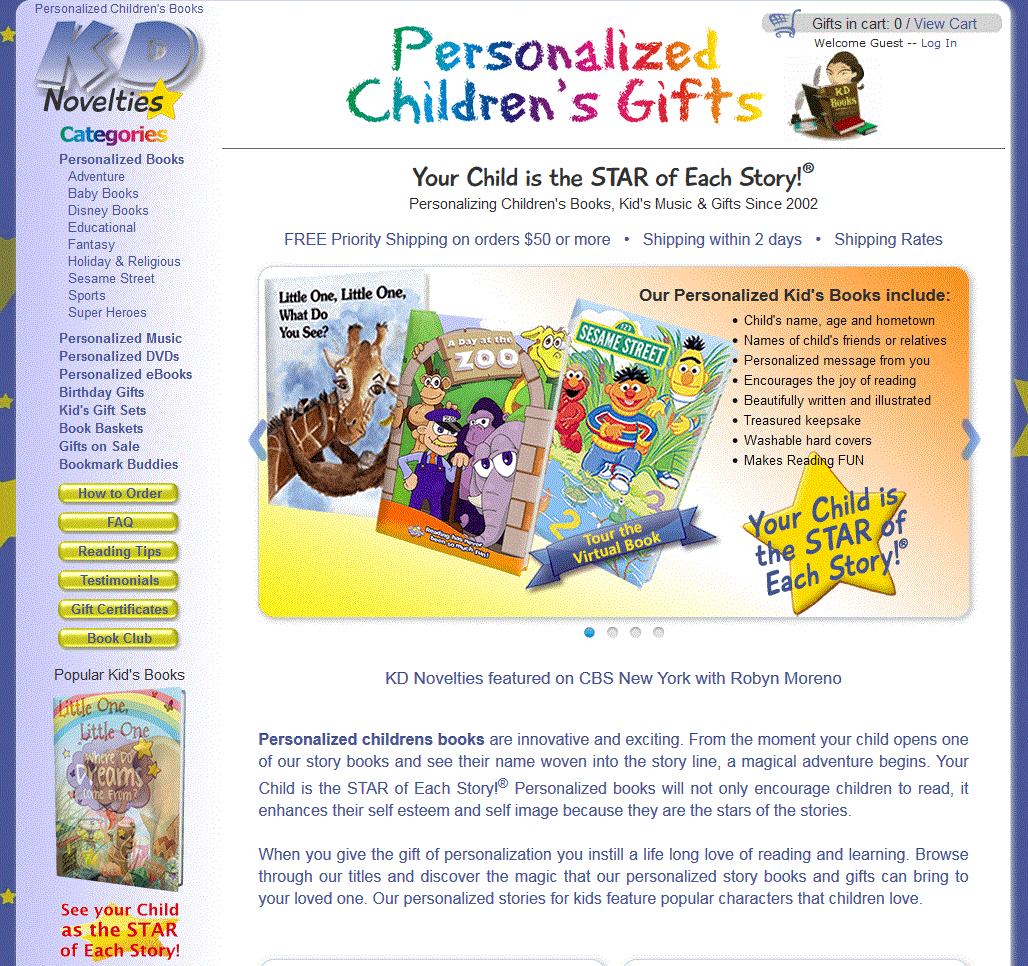 Personalized Children’s Books