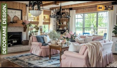 Farmhouse Design Trends 2025: Embracing Warm Neutrals and Vintage Charm