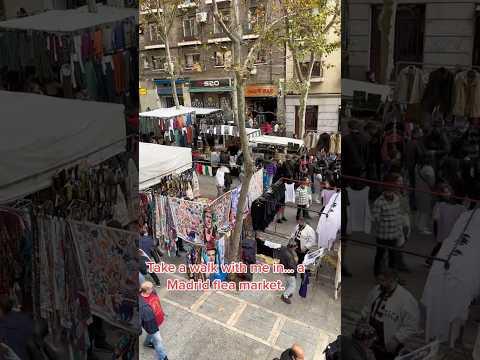 El Rastro: Madrid’s Historic Flea Market Treasure Trove