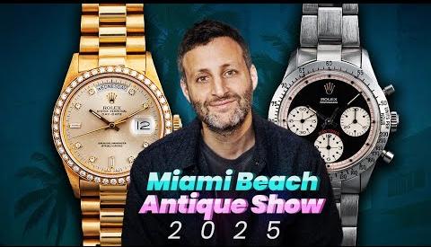 Original Miami Beach Antique Show: Vintage Watch Enthusiasts’ Paradise