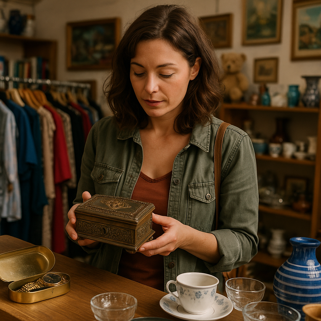 Unveiling Hidden Gems: Navigating Charity Shops for Valuable Finds